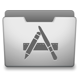 Aluminum Grey Applications Icon 256x256 png